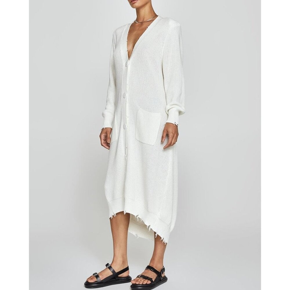 SER.O.YA $265 Amanda White Sweater Dress Size Medium